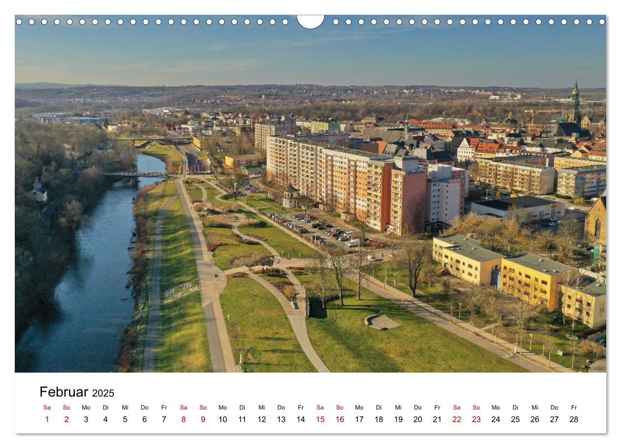 Bild: 9783383947278 | Zwickau - Luftaufnahmen (Wandkalender 2025 DIN A3 quer), CALVENDO...