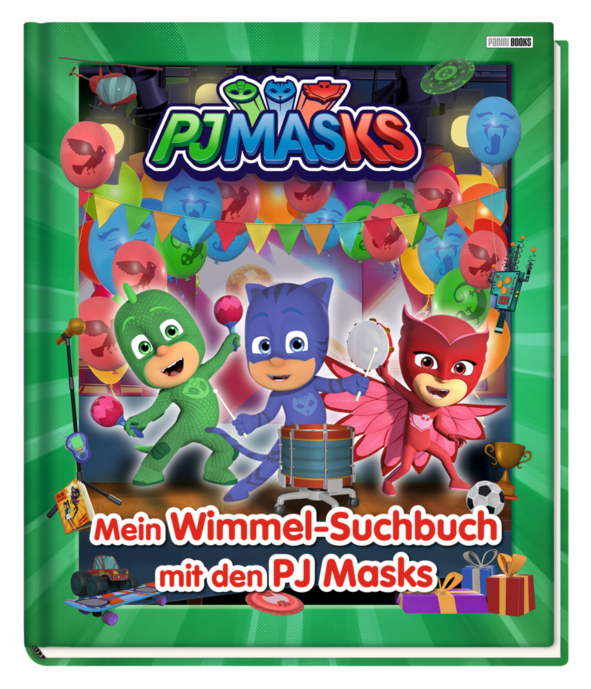 Cover: 9783833239939 | PJ Masks: Mein Wimmel-Suchbuch mit den PJ Masks | Panini | Buch | 2021