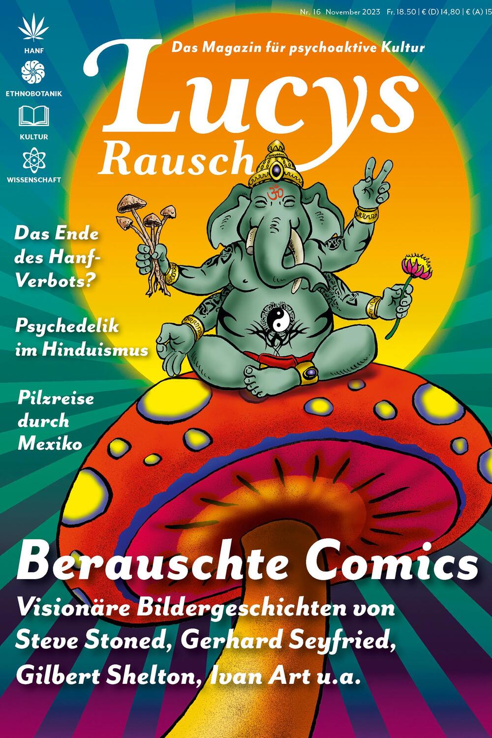 Cover: 9783037884164 | Lucys Rausch Nr. 16 | Das Gesellschaftsmagazin für psychoaktive Kultur