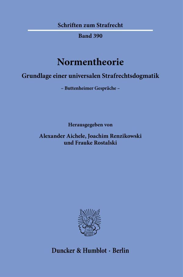 Cover: 9783428154340 | Normentheorie. | Alexander Aichele (u. a.) | Taschenbuch | 286 S.