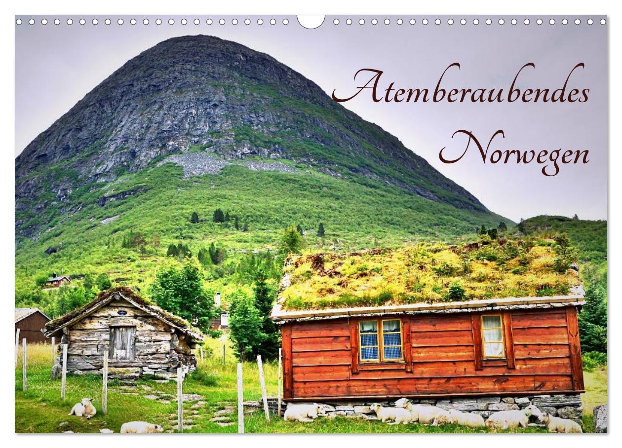 Cover: 9783435570027 | Atemberaubendes Norwegen (Wandkalender 2025 DIN A3 quer), CALVENDO...