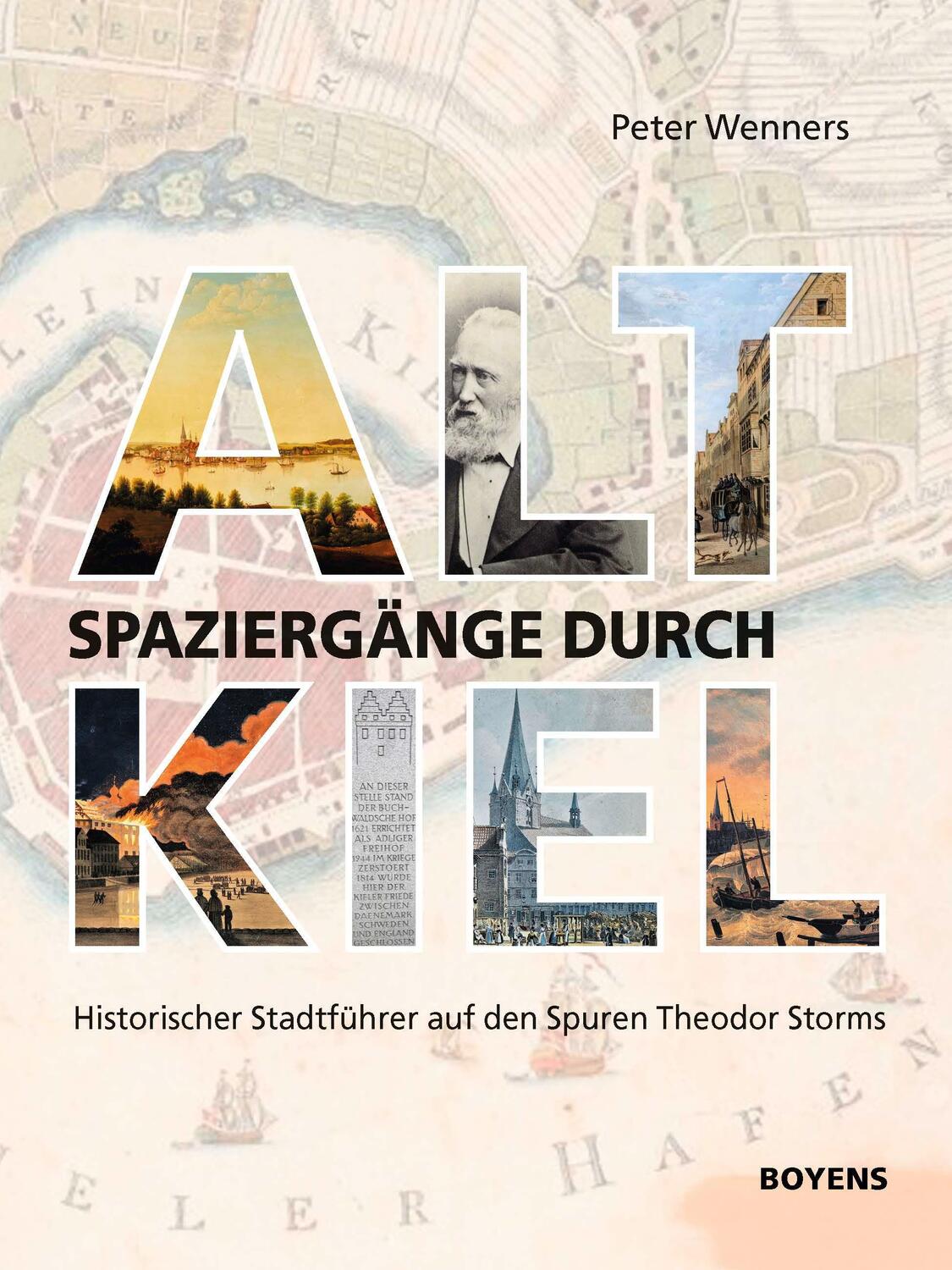 Cover: 9783804214941 | Spaziergänge durch Alt-Kiel | Peter Wenners | Taschenbuch | Deutsch