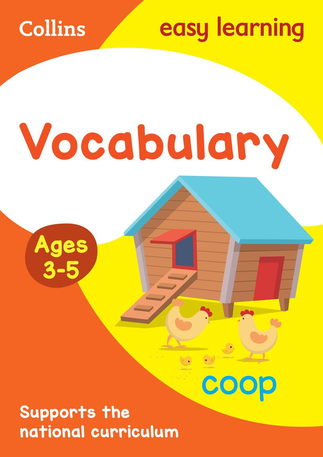 Cover: 9780008491758 | Collins Easy Learning Preschool - Vocabulary Activity Book Ages 3-5