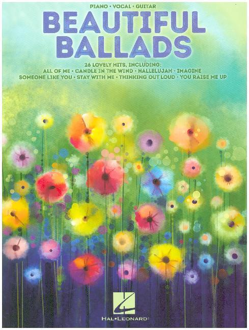 Cover: 888680727550 | Beautiful Ballads -For Piano, Voice &amp; Guitar- (Book) | Buch | 144 S.