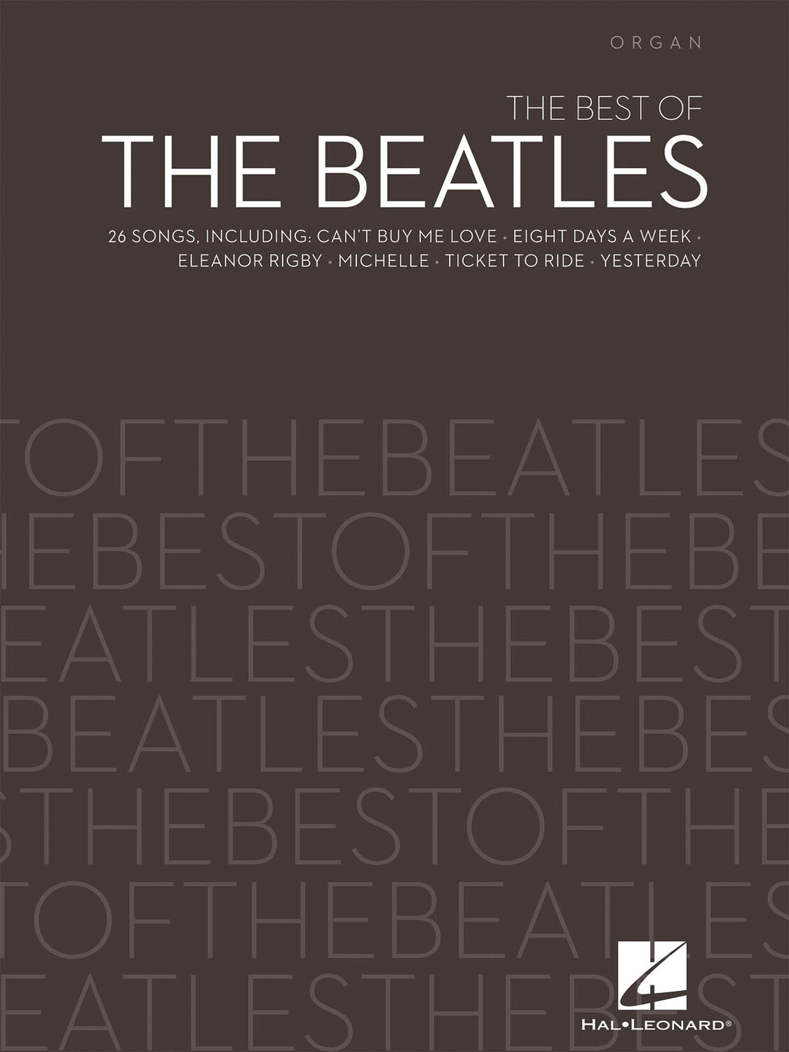 Cover: 73999639506 | The Best of the Beatles | Organ | Buch | 1987 | Hal Leonard