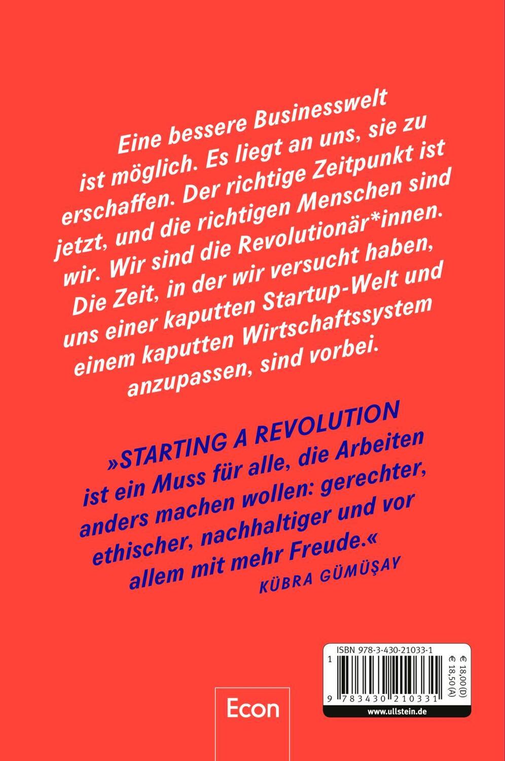Rückseite: 9783430210331 | Starting a Revolution | Naomi Ryland (u. a.) | Taschenbuch | Deutsch
