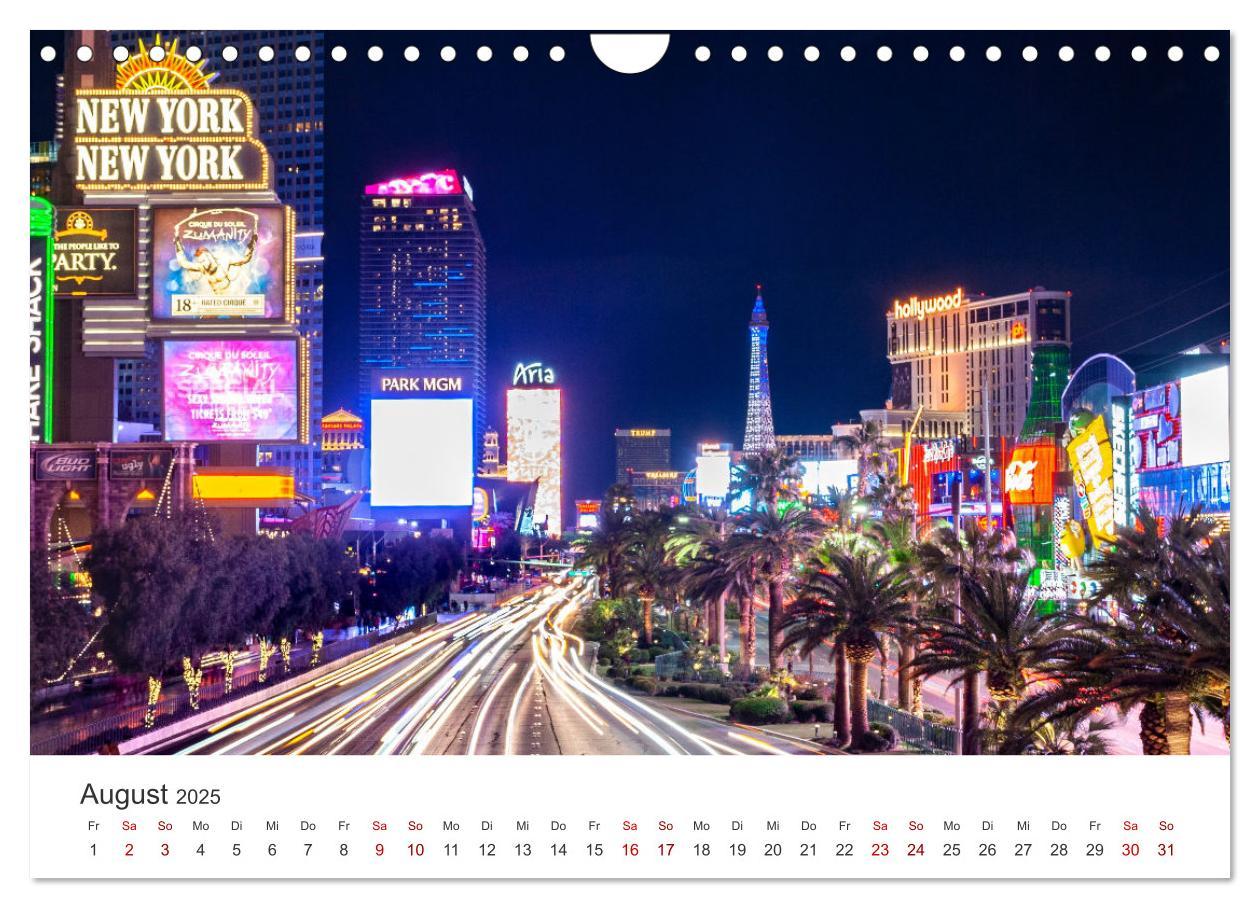 Bild: 9783435008261 | Las Vegas - Spiel, Spaß und Glück (Wandkalender 2025 DIN A4 quer),...