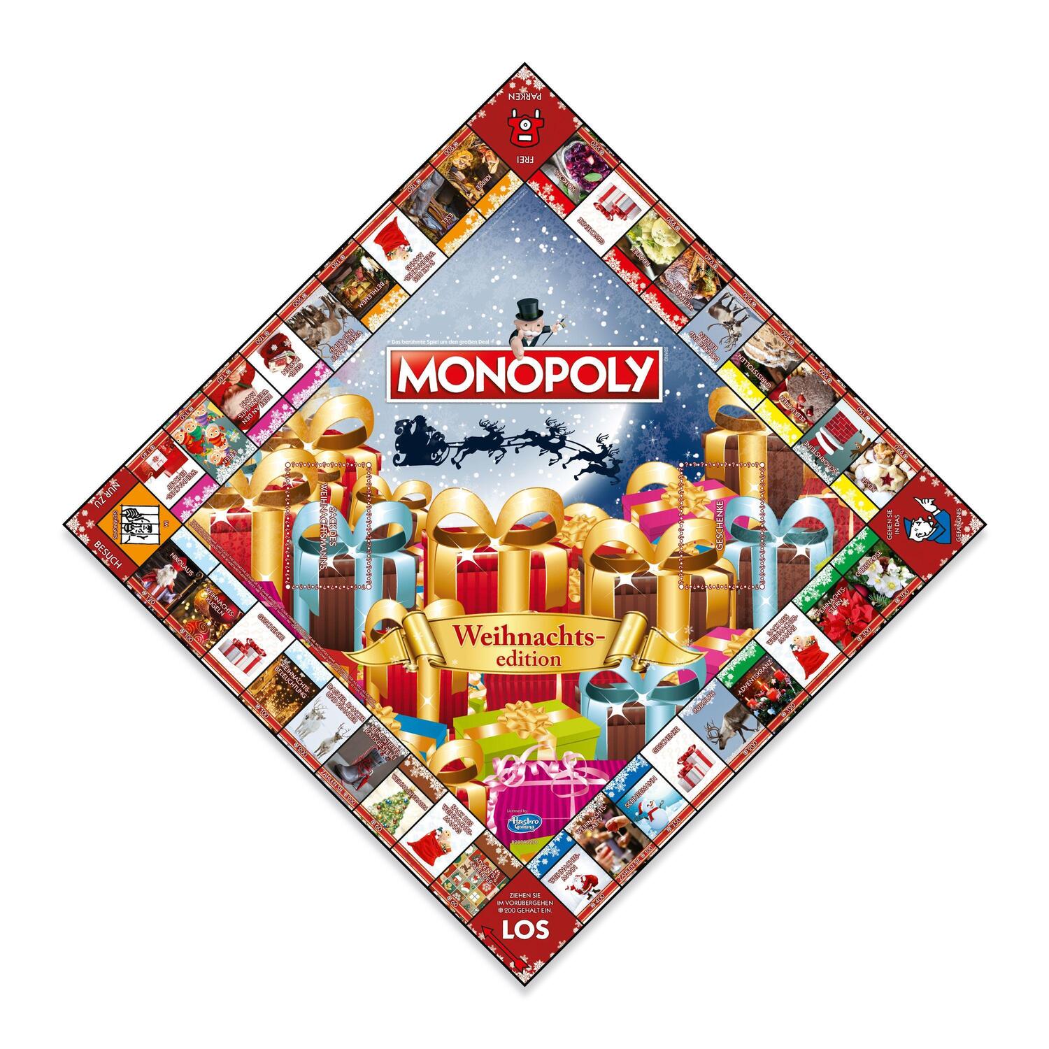 Bild: 4035576047261 | Monopoly Weihnachten | Spiel | Brettspiel | Deutsch | 2021