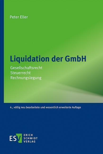 Cover: 9783503195329 | Liquidation der GmbH | Peter Eller | Taschenbuch | 308 S. | Deutsch