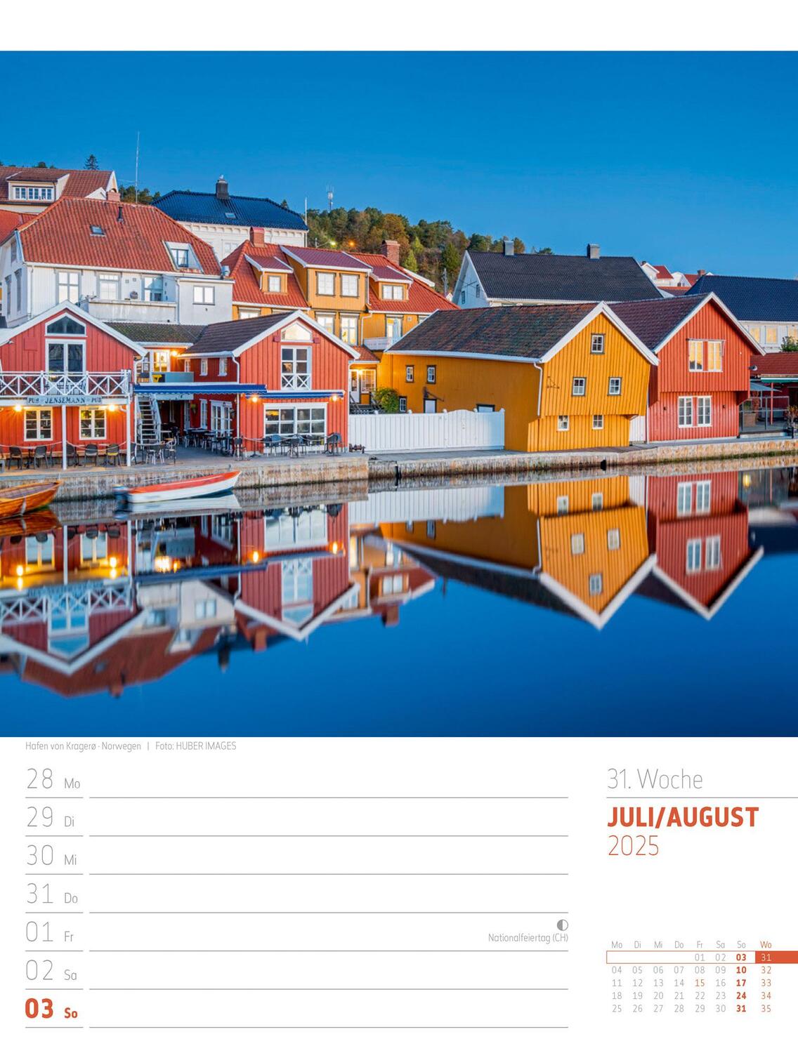 Bild: 9783838425726 | Skandinavien - Der Zauber des hohen Nordens - Wochenplaner Kalender...