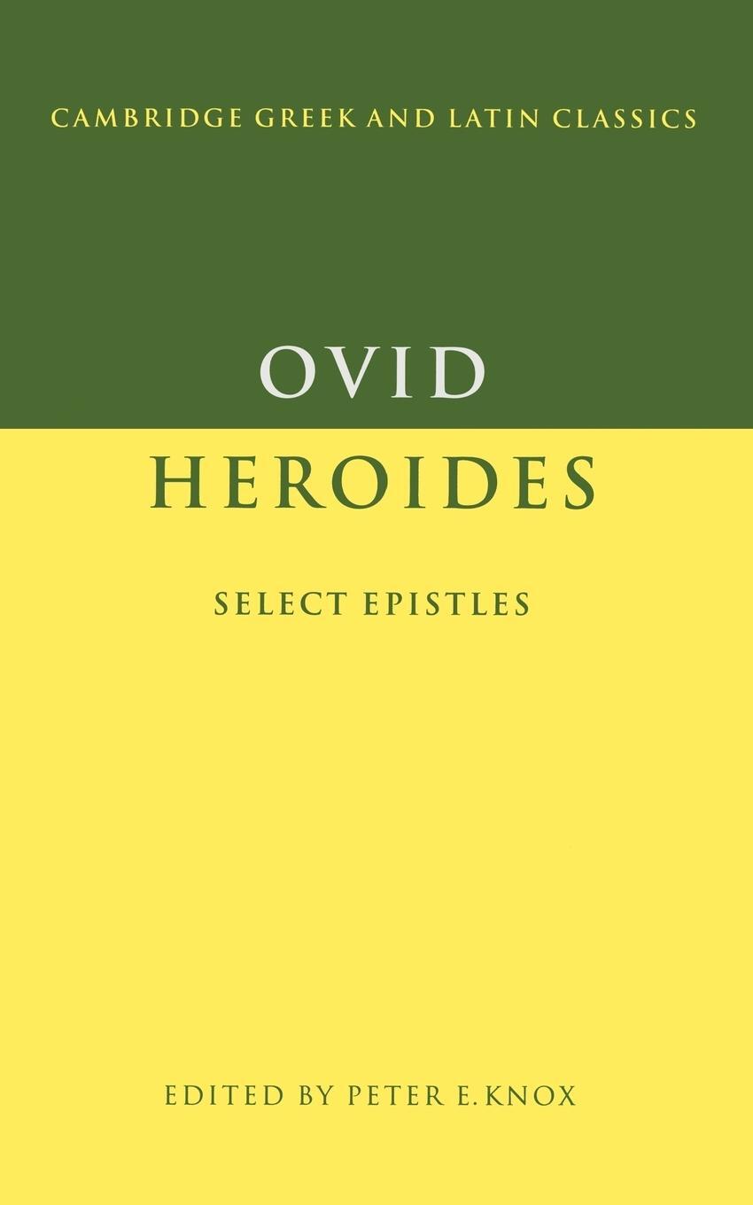 Cover: 9780521368346 | Ovid | Heroides Select Epistles | Ovid | Taschenbuch | Paperback