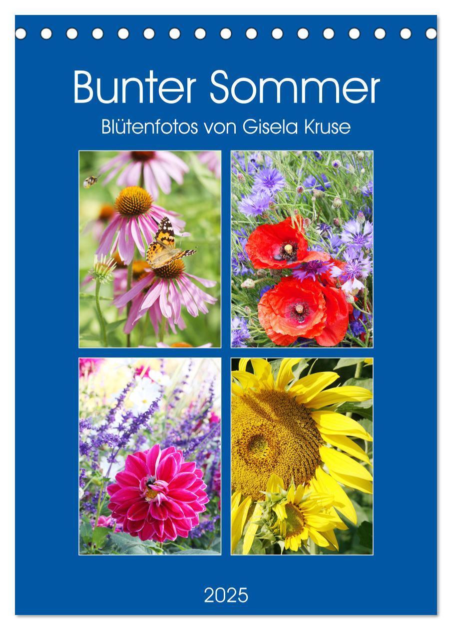 Cover: 9783435964772 | Bunter Sommer (Tischkalender 2025 DIN A5 hoch), CALVENDO...