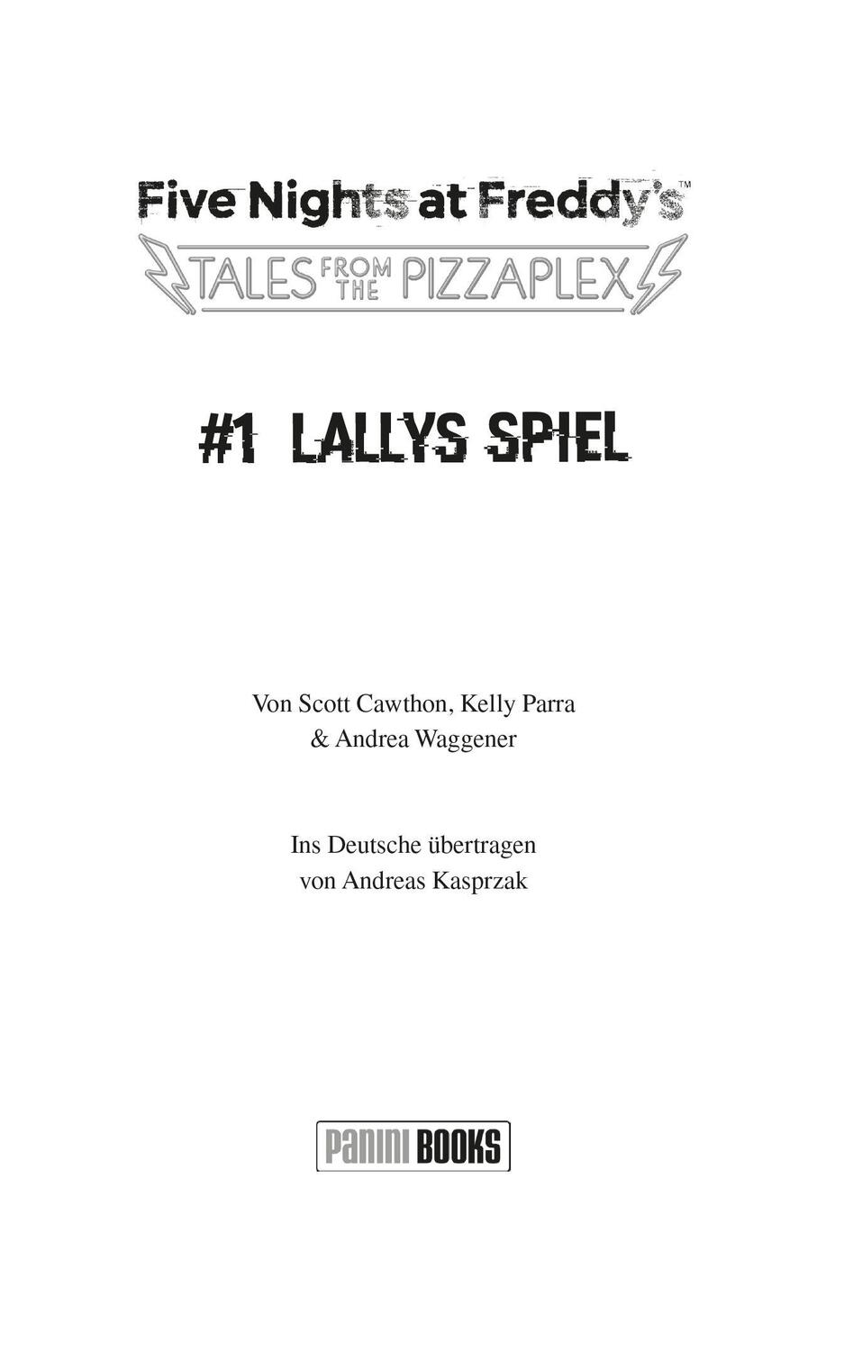 Bild: 9783833244032 | Five Nights at Freddy's | Tales from the Pizzaplex 1 - Lallys Spiel