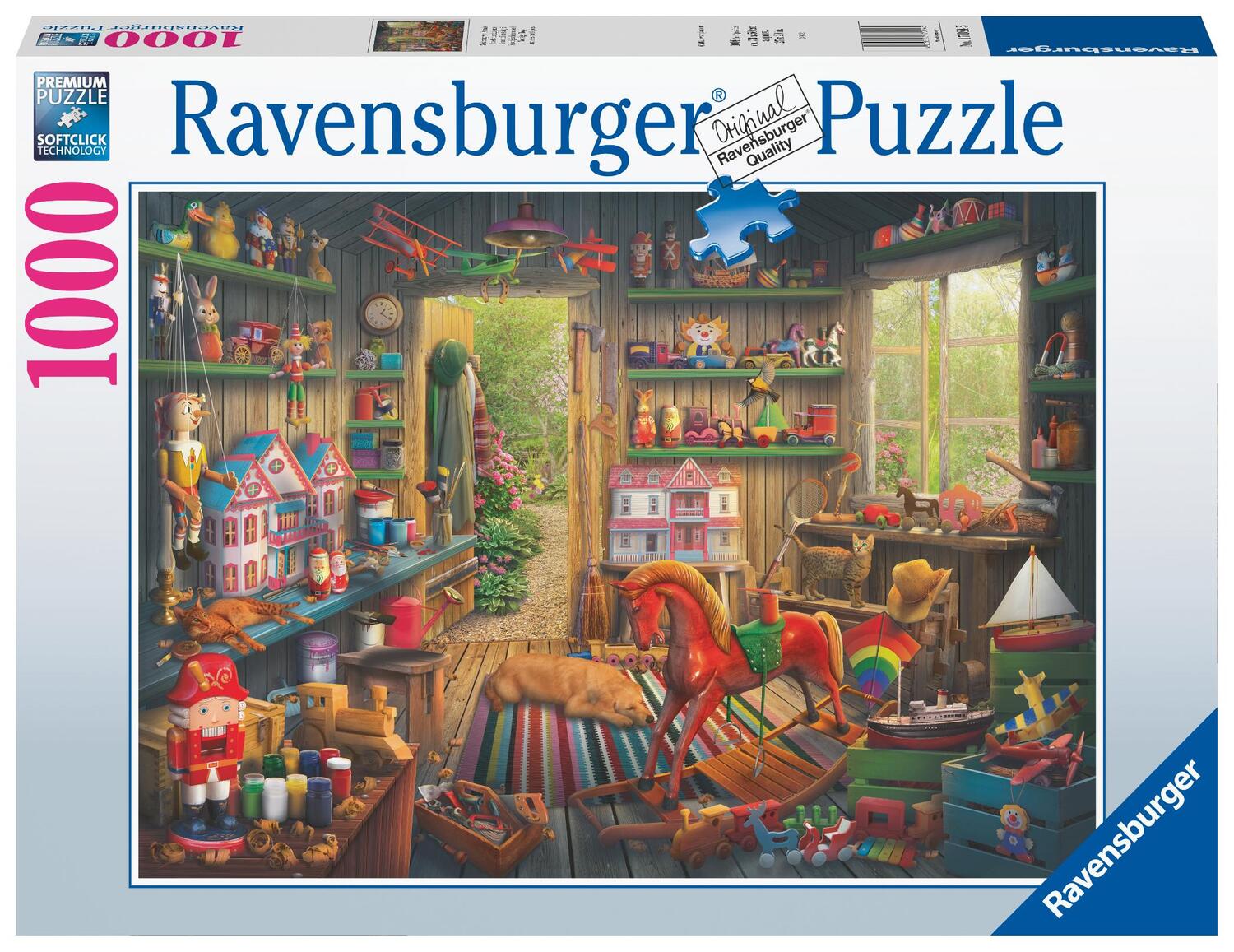Cover: 4005556170845 | Ravensburger Puzzle 17084 Spielzeug von damals 1000 Teile Puzzle