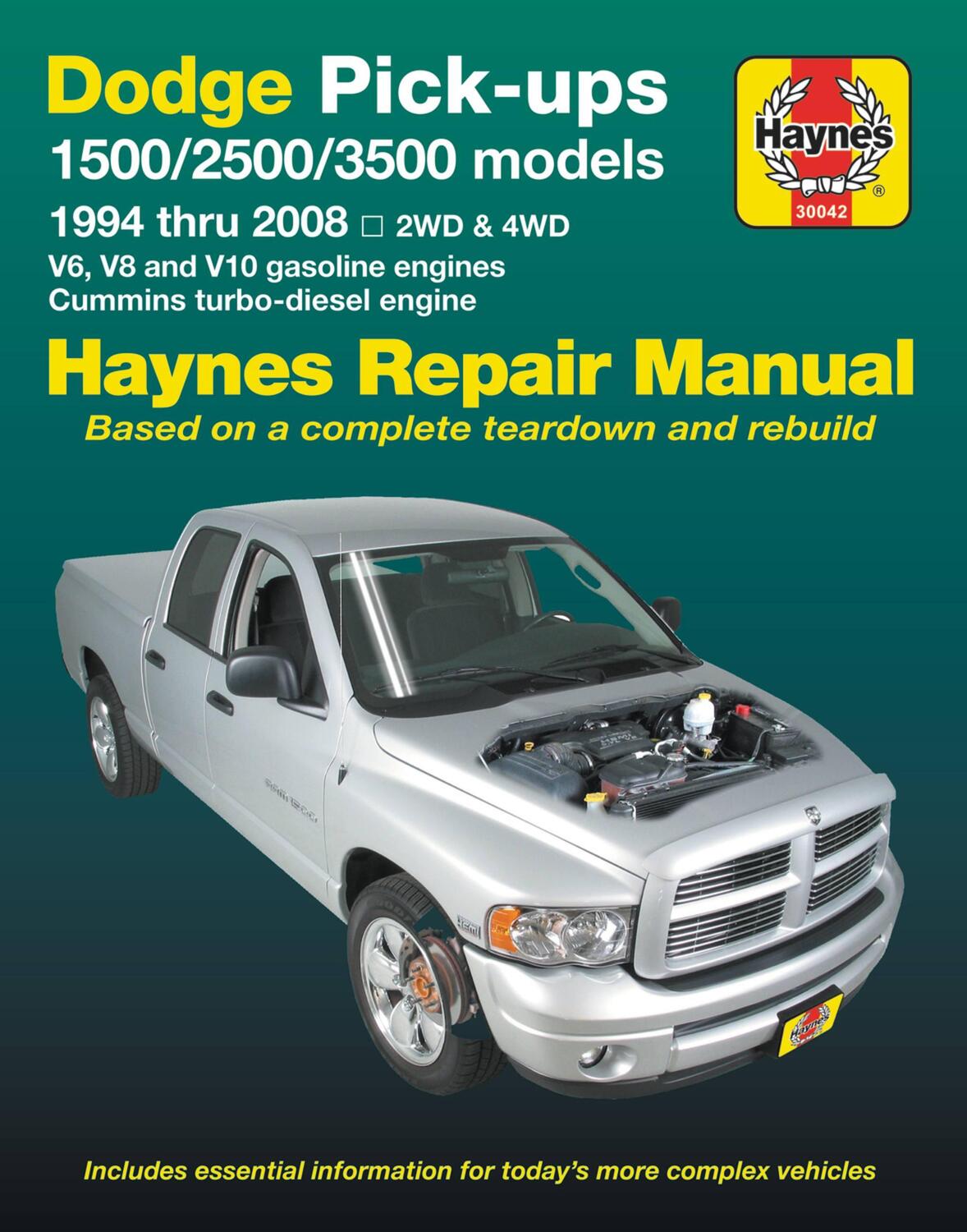 Cover: 9781620922873 | Dodge 1500/2500/3500 Full-Size Pick-Ups 1994-08 | J H Haynes | Buch
