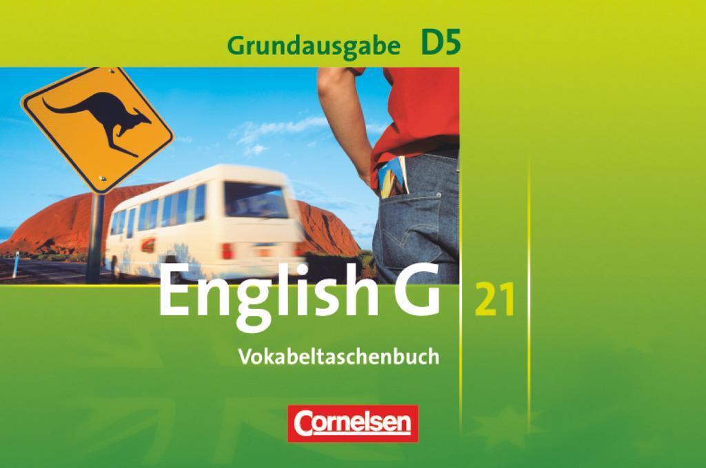 Cover: 9783060323210 | English G 21. Grundausgabe D 5. Vokabeltaschenbuch | 9. Schuljahr