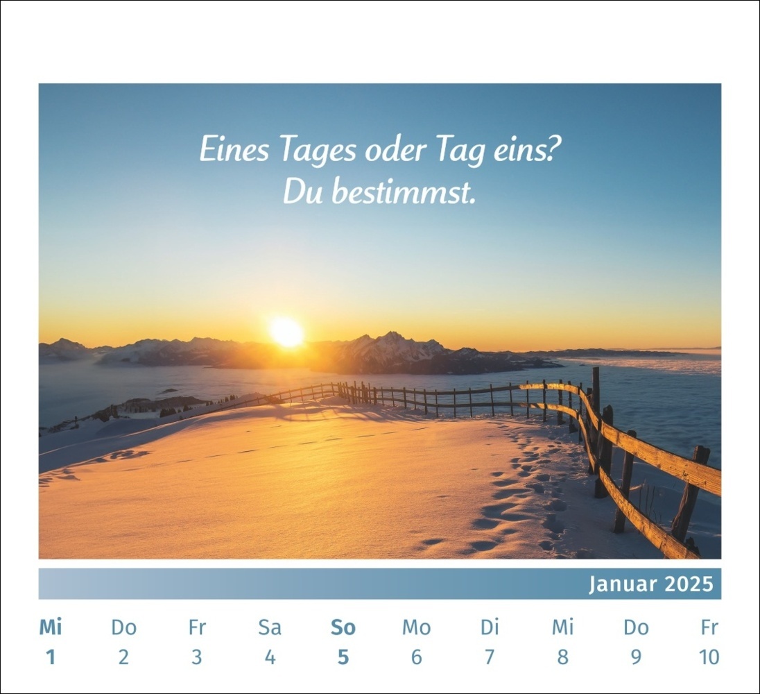 Bild: 9783840196072 | PAL - Der Lebensfreude Tischkalender 2025 | Rolf Merkle Doris Wolf