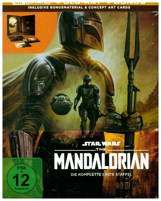 Cover: 4061229400091 | The Mandalorian. Staffel.1, 2 4K UHD-Blu-ray + 2 Blu-ray (Limited...