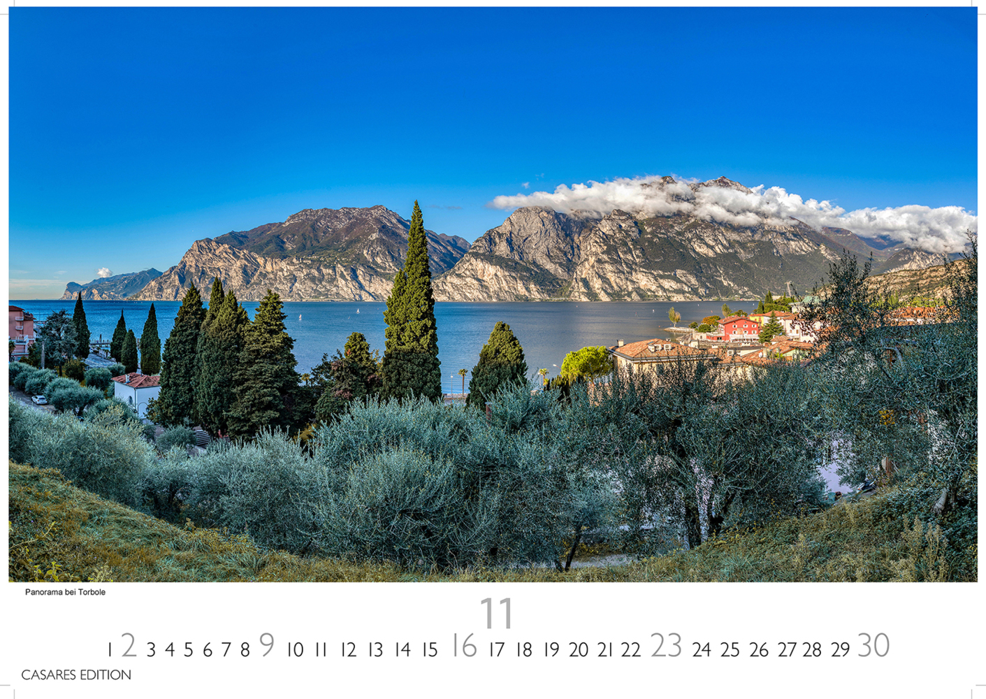 Bild: 9781835240045 | Gardasee 2025 L 35x50cm | Kalender | 14 S. | Deutsch | 2025