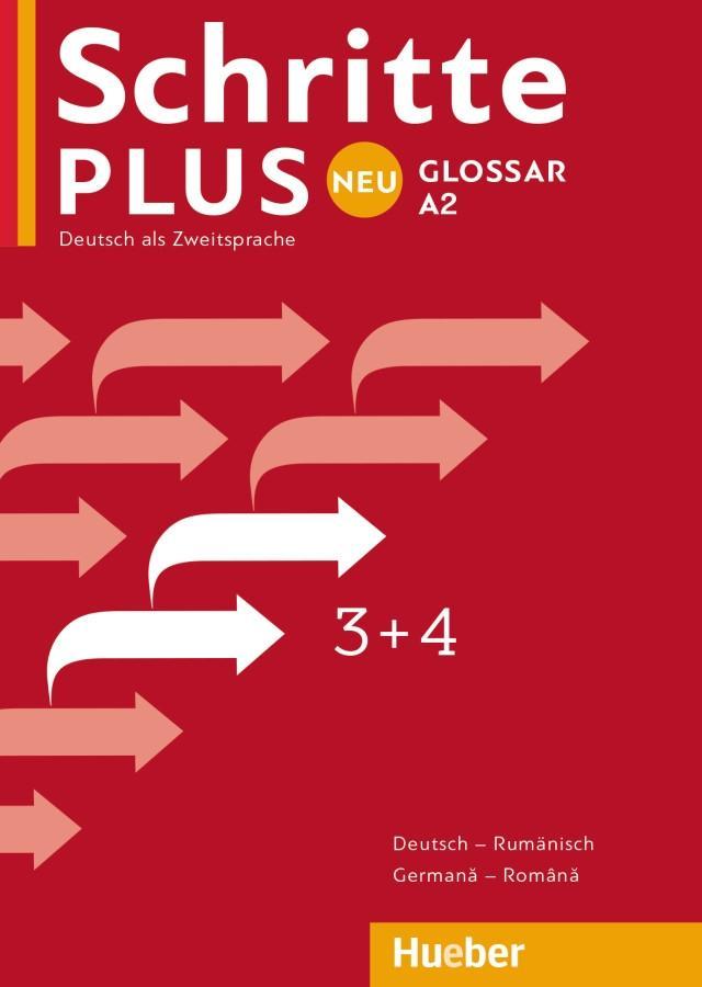 Cover: 9783192210839 | Schritte plus Neu 3+4 A2 Glossar Deutsch-Rumänisch | Antonia Olariu