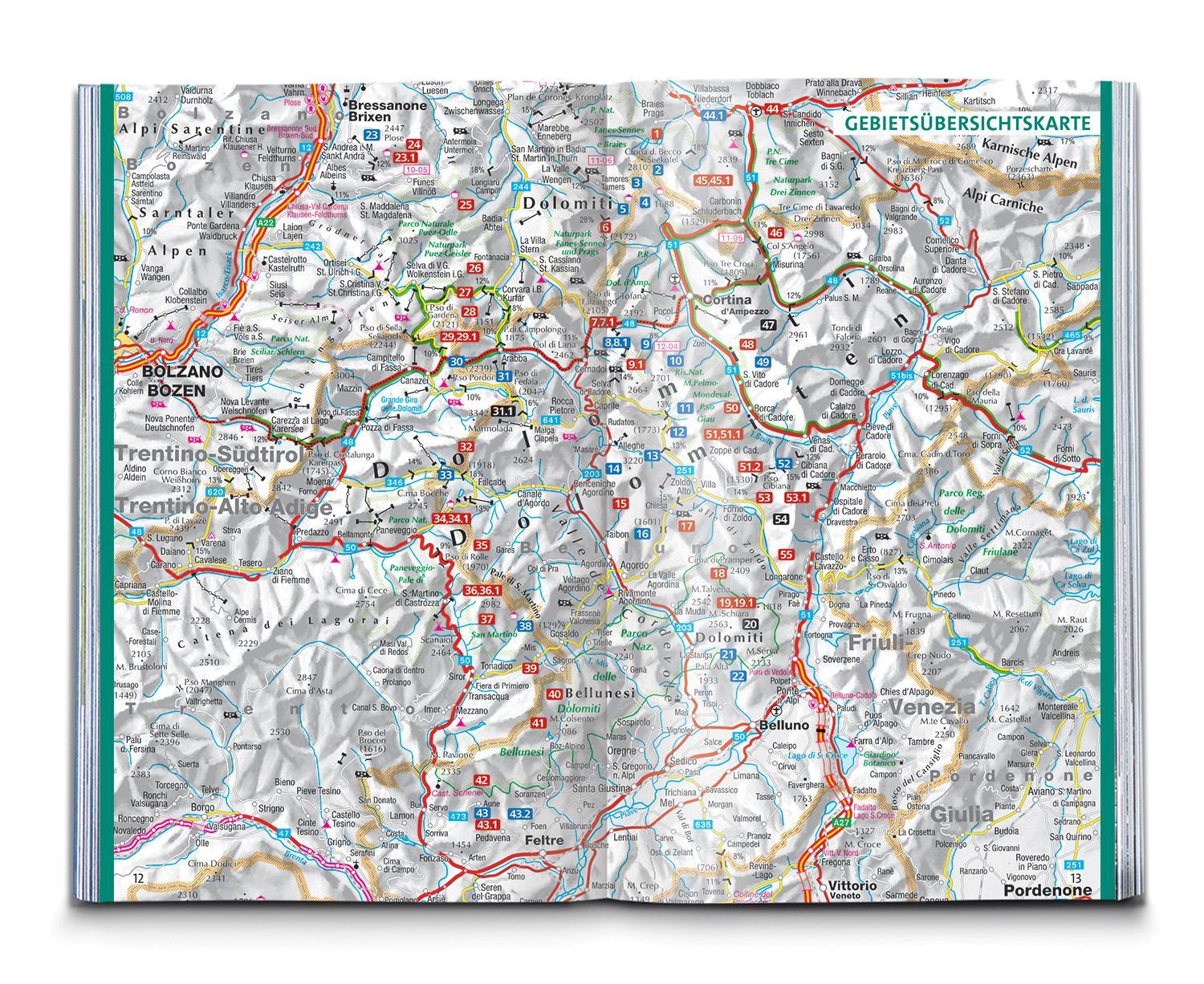 Bild: 9783991211402 | KOMPASS Wanderführer Dolomiten Höhenweg 1 bis 3, 71 Touren | Will