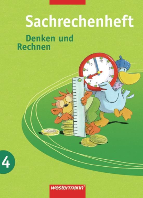 Cover: 9783141228014 | Sachrechnen 4 | Broschüre | Denken und Rechnen | Deutsch | 2008