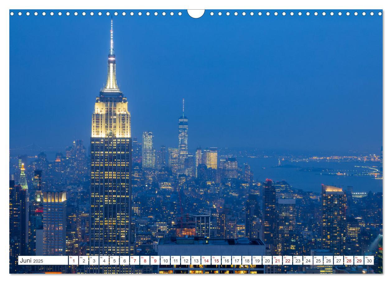 Bild: 9783383866180 | New York City Manhattan Perspektiven (Wandkalender 2025 DIN A3...