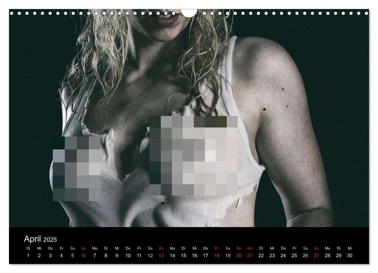 Bild: 9783435662234 | DIRTY GIRLS Frauen in Wasser und Öl (Wandkalender 2025 DIN A3...