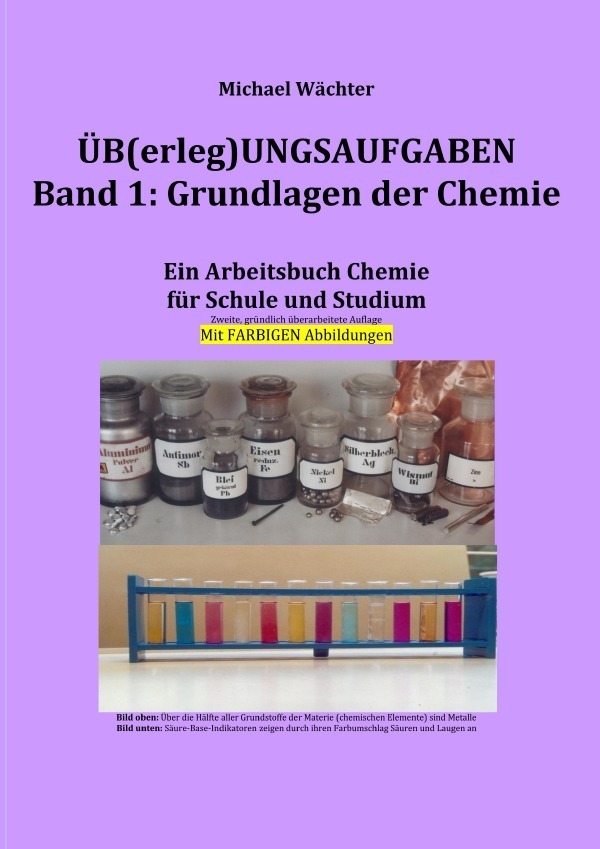 Cover: 9783750240421 | Überlegungsaufgaben Band 1: Grundlagen der Chemie | Michael Wächter