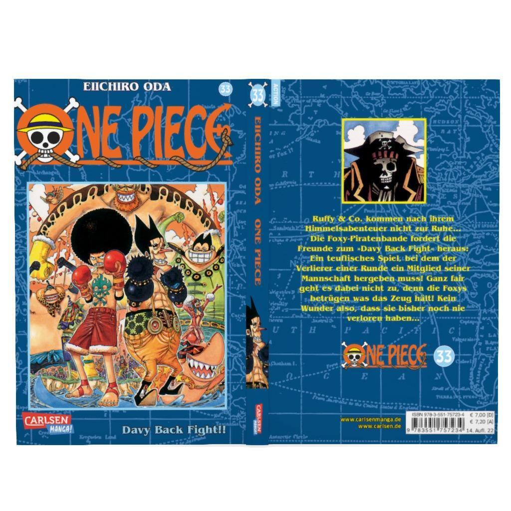 Bild: 9783551757234 | One Piece 33. Davy Back Fight!! | Eiichiro Oda | Taschenbuch | 224 S.