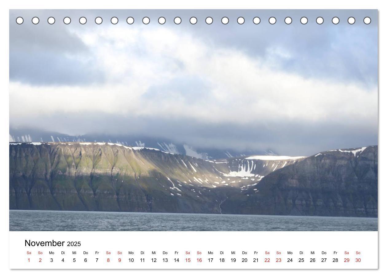 Bild: 9783435745555 | Svalbard 2025 (Tischkalender 2025 DIN A5 quer), CALVENDO...