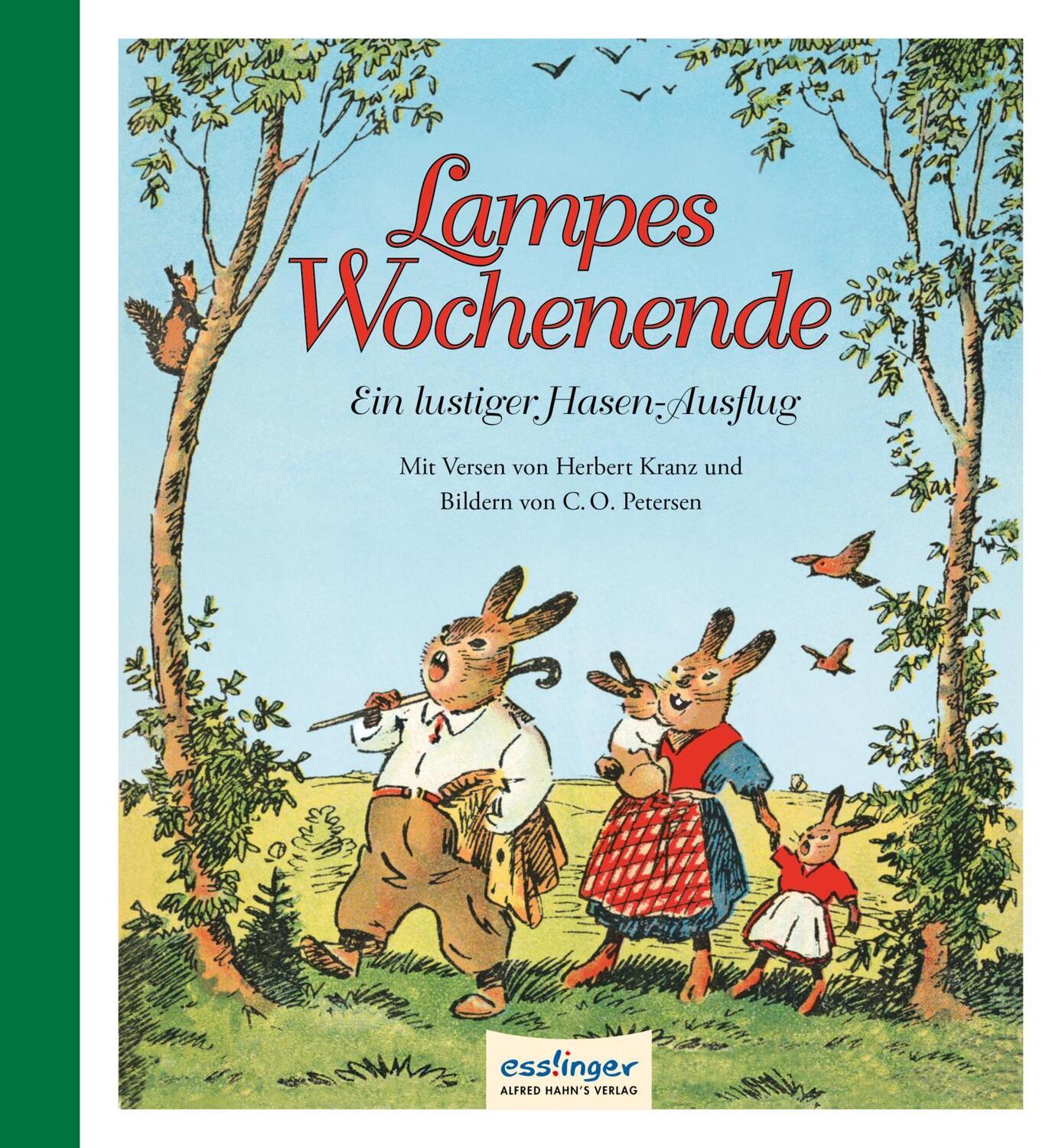 Cover: 9783480401086 | Lampes Wochenende - Relaunch. Ein lustiger Hasen-Ausflug | Kranz