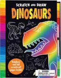 Cover: 9781787007185 | Scratch & Draw Dinosaurs - Scratch Art Activity Book | Nat Lambert