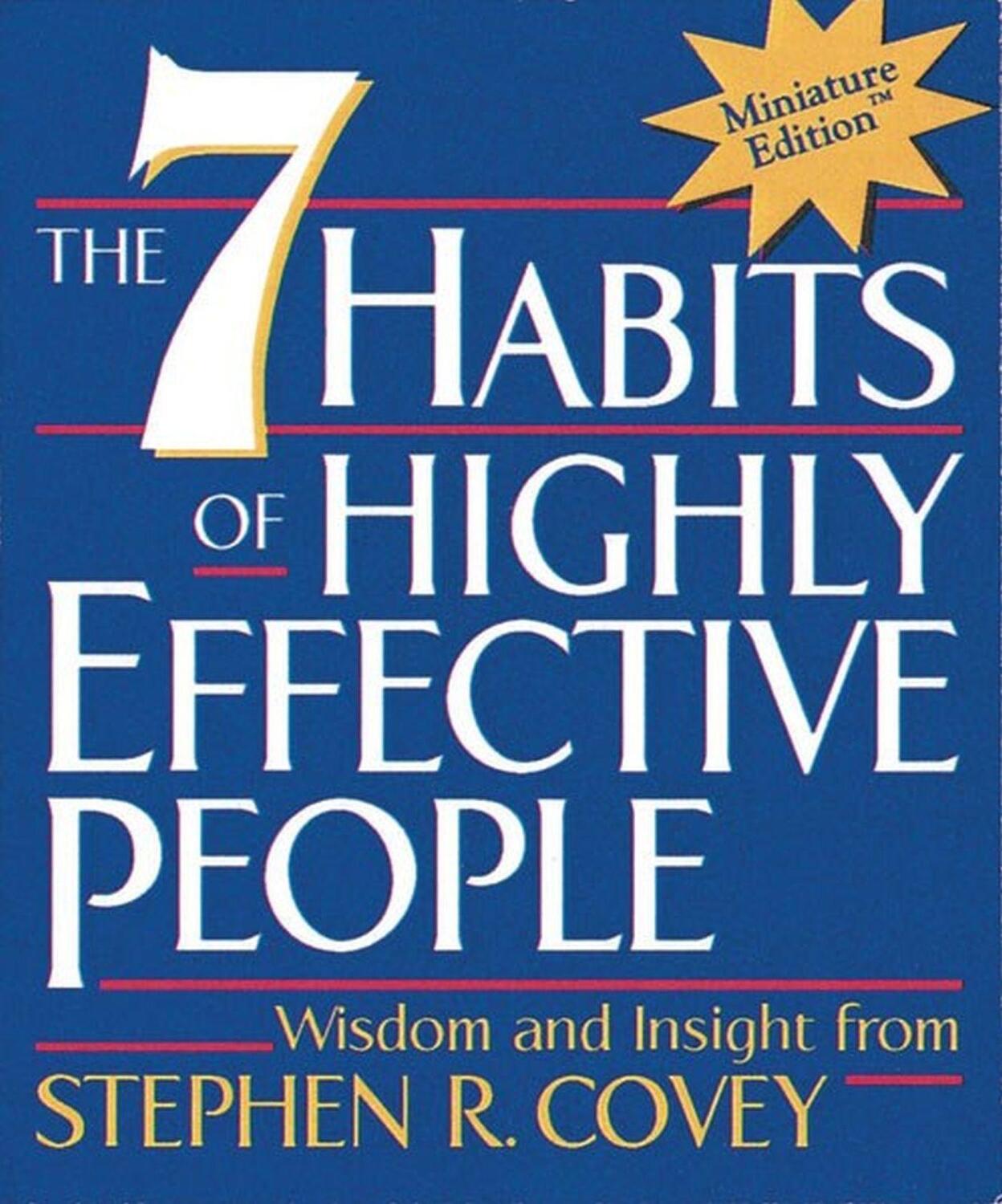 Cover: 9780762408337 | The 7 Habits of Highly Effective People | Stephen Covey | Buch | 2000