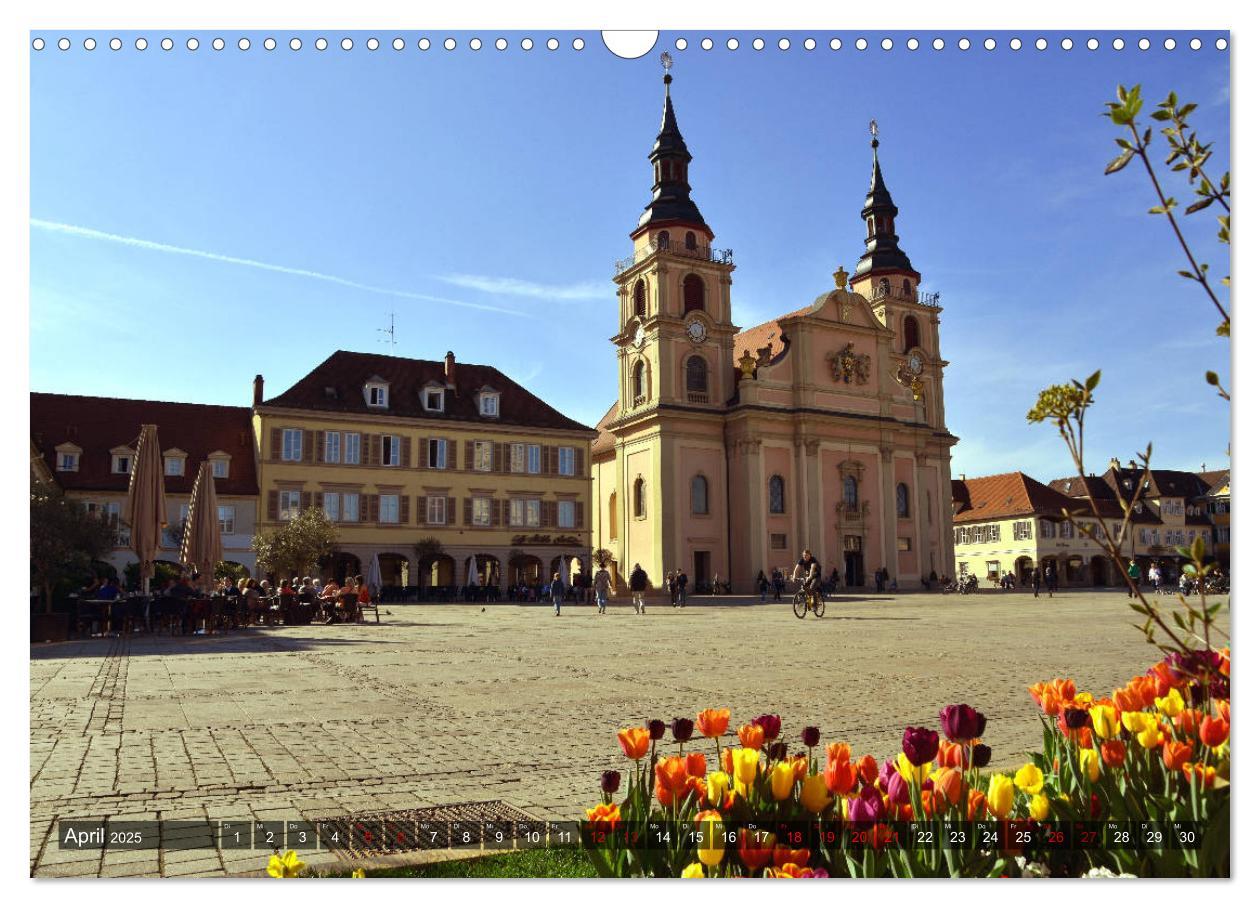 Bild: 9783435376360 | Unterwegs in Ludwigsburg (Wandkalender 2025 DIN A3 quer), CALVENDO...