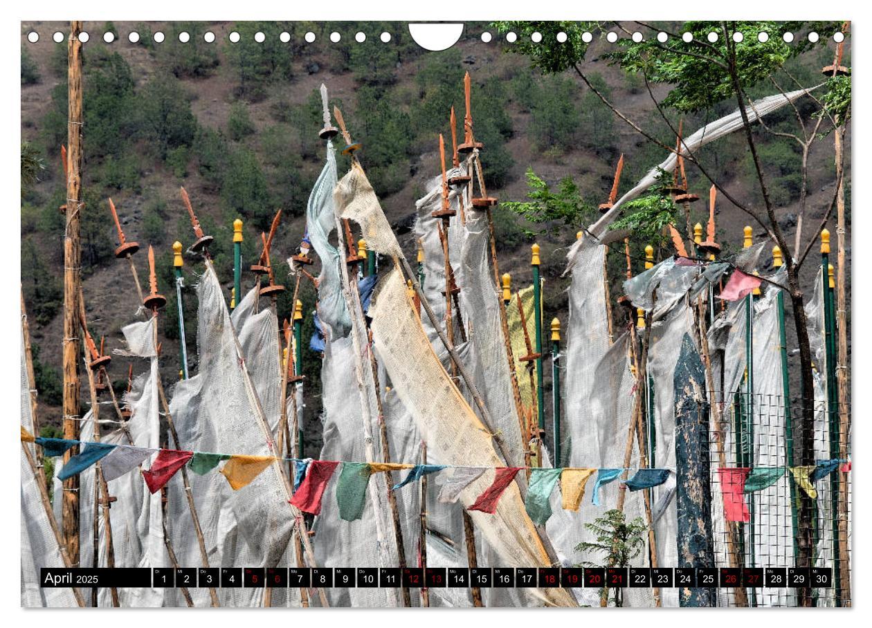 Bild: 9783435336333 | Bhutan - Natur und Tradition (Wandkalender 2025 DIN A4 quer),...