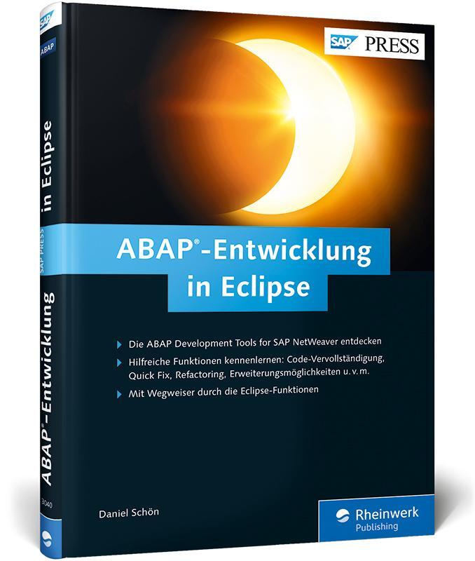 Cover: 9783836230407 | ABAP-Entwicklung in Eclipse | Daniel Schön | Buch | SAP Press | 2015