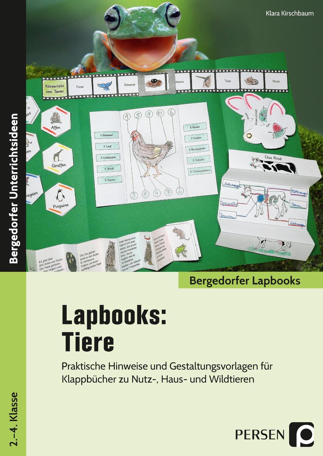 Cover: 9783403206675 | Lapbooks: Tiere - 2.-4. Klasse | Klara Kirschbaum | Taschenbuch | 2021