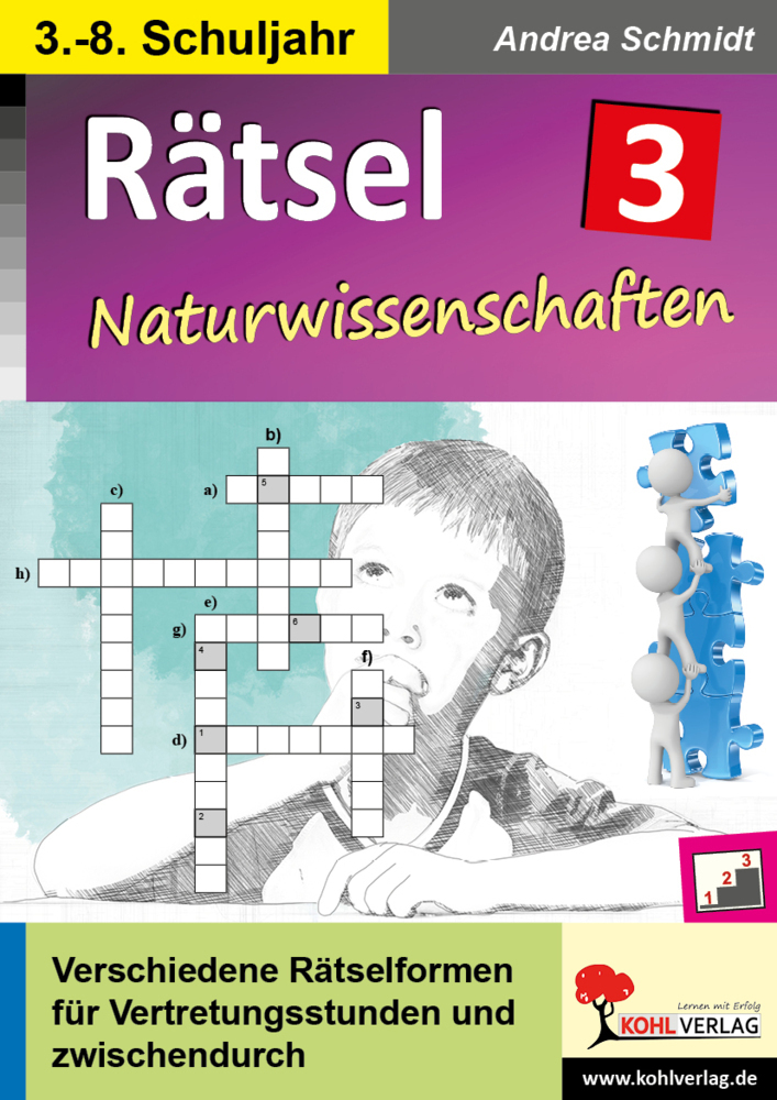 Cover: 9783966241762 | Rätsel / Band 3: Naturwissenschaften | Andrea Schmidt | Taschenbuch