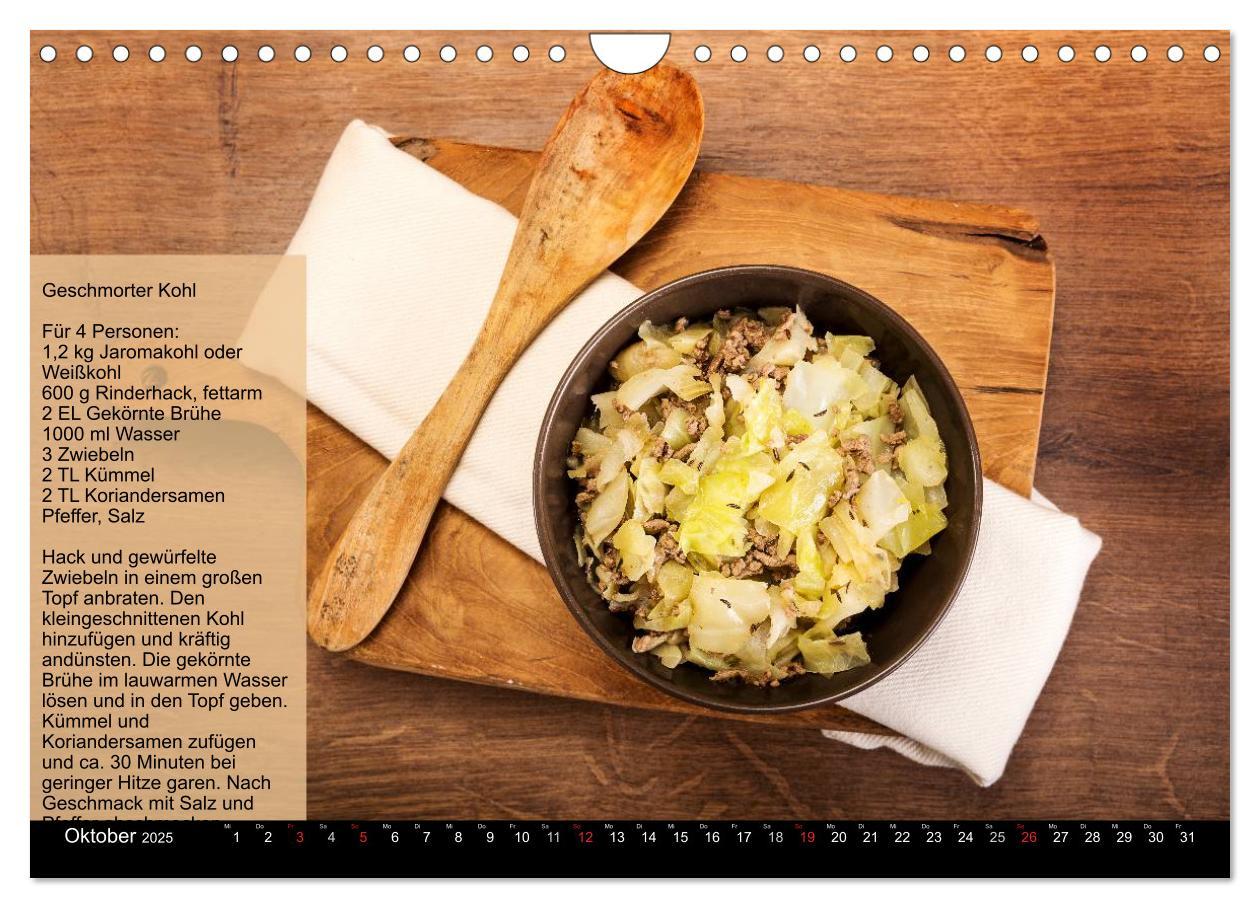 Bild: 9783435682959 | Low Carb - Leichte Rezepte für jeden Tag (Wandkalender 2025 DIN A4...