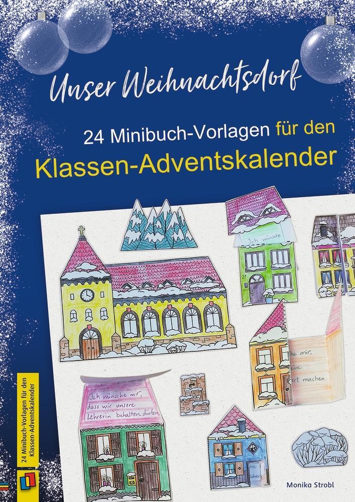 Cover: 9783834644282 | Unser Weihnachtsdorf: 24 Minibuch-Vorlagen für den...
