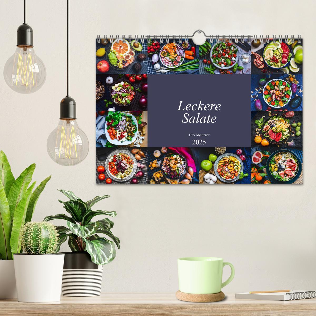 Bild: 9783435101009 | Leckere Salate (Wandkalender 2025 DIN A4 quer), CALVENDO...