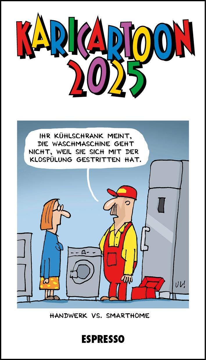 Cover: 9783885208280 | KARICARTOON 2025 | 365 Kari-Cartoons von 90 ZeichnerInnen | Holtfreter