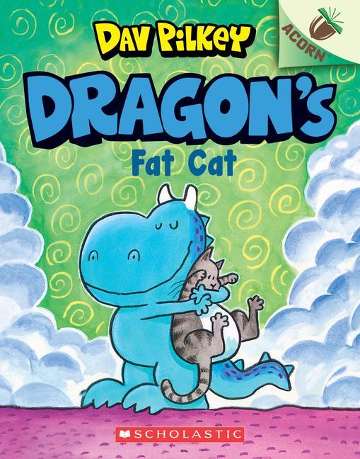 Cover: 9781338347463 | Dragon's Fat Cat: An Acorn Book (Dragon #2) | Volume 2 | Dav Pilkey
