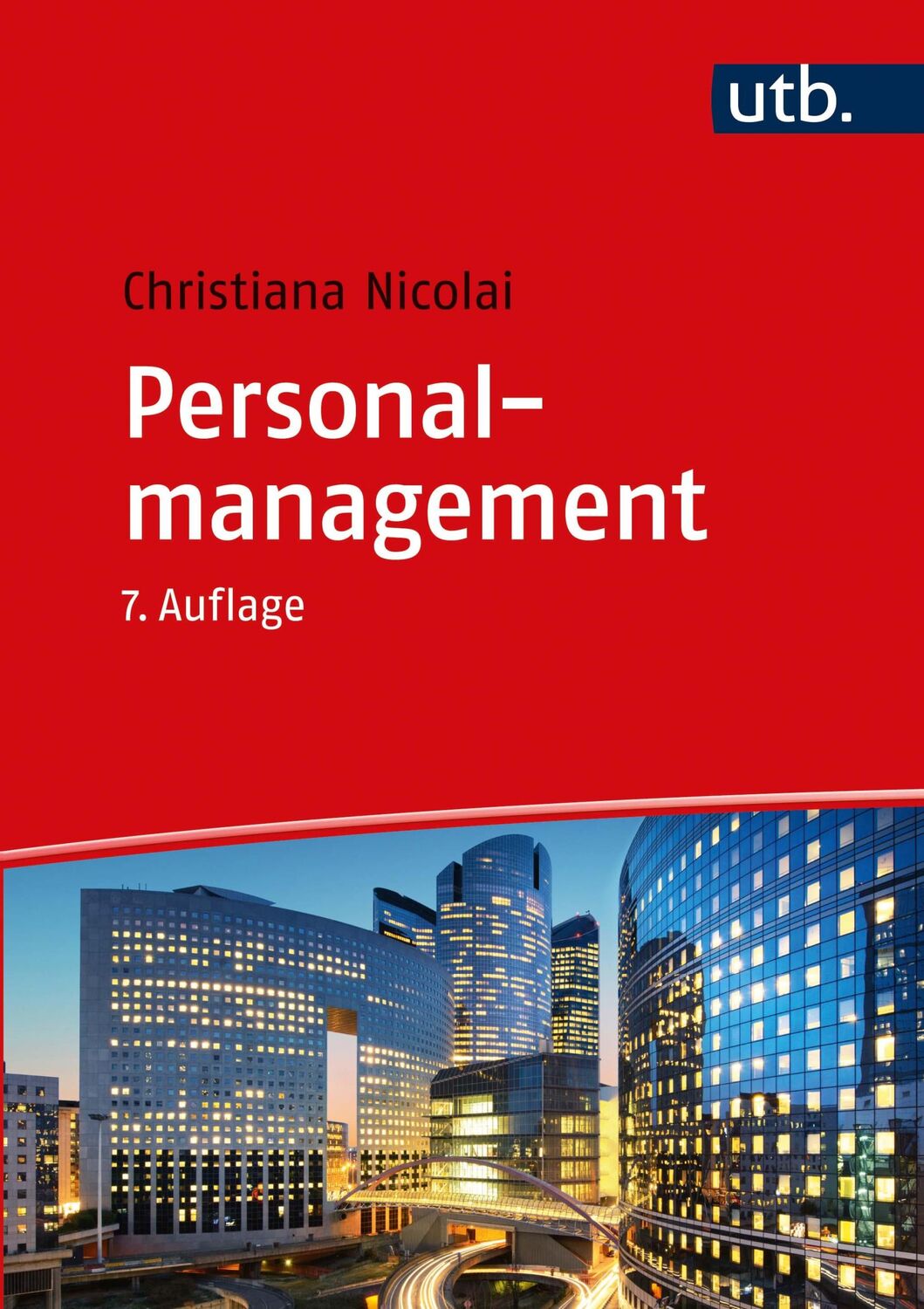 Cover: 9783825287801 | Personalmanagement | Christiana Nicolai | Taschenbuch | 531 S. | 2021