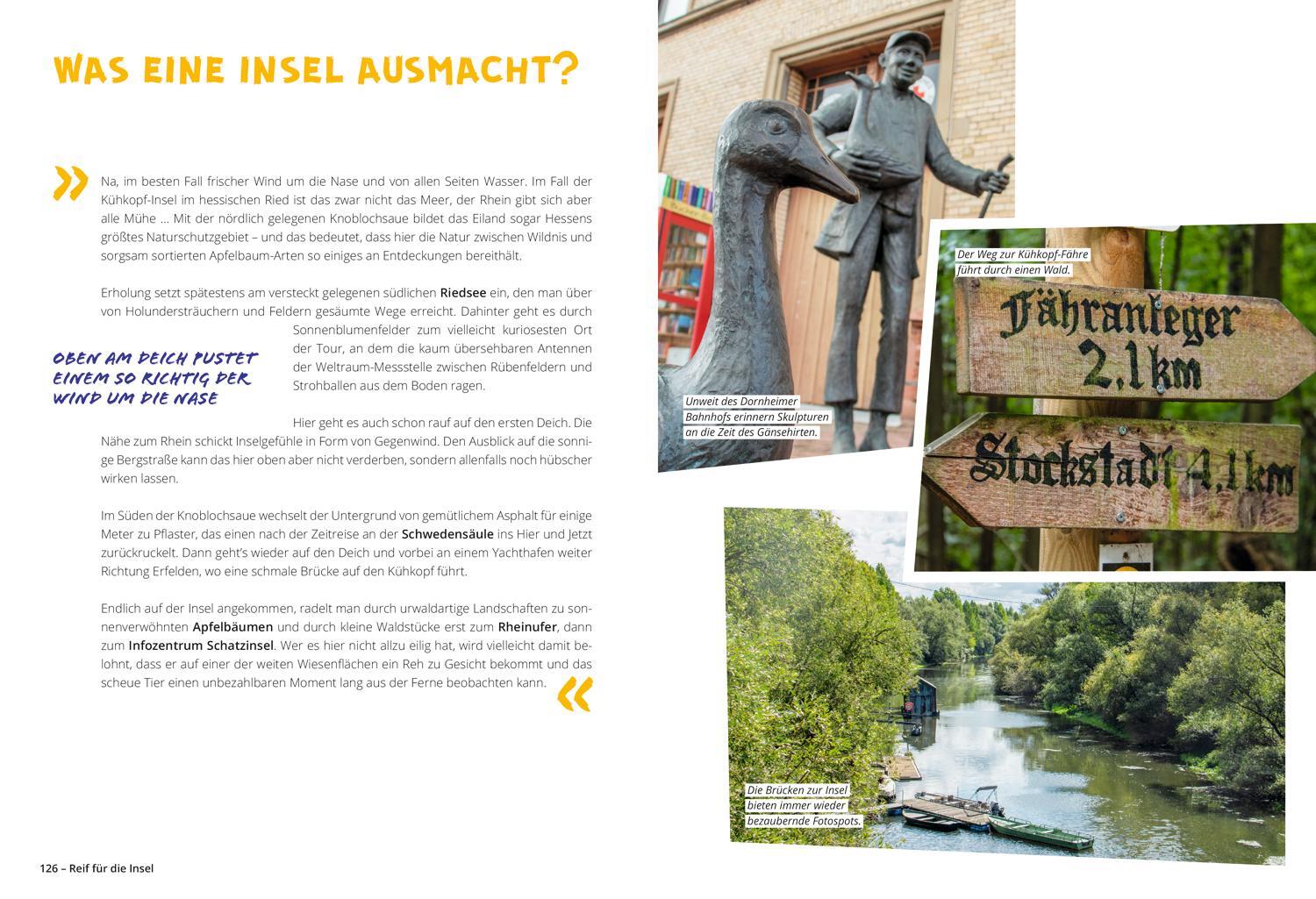 Bild: 9783616031897 | DuMont Radelzeit in der Region Rhein-Main | Sandra Kathe | Taschenbuch