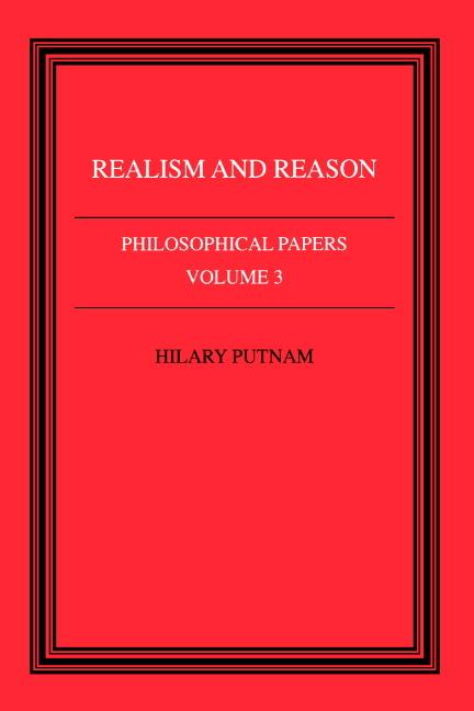 Cover: 9780521313940 | Philosophical Papers | Volume 3, Realism and Reason | Putman (u. a.)