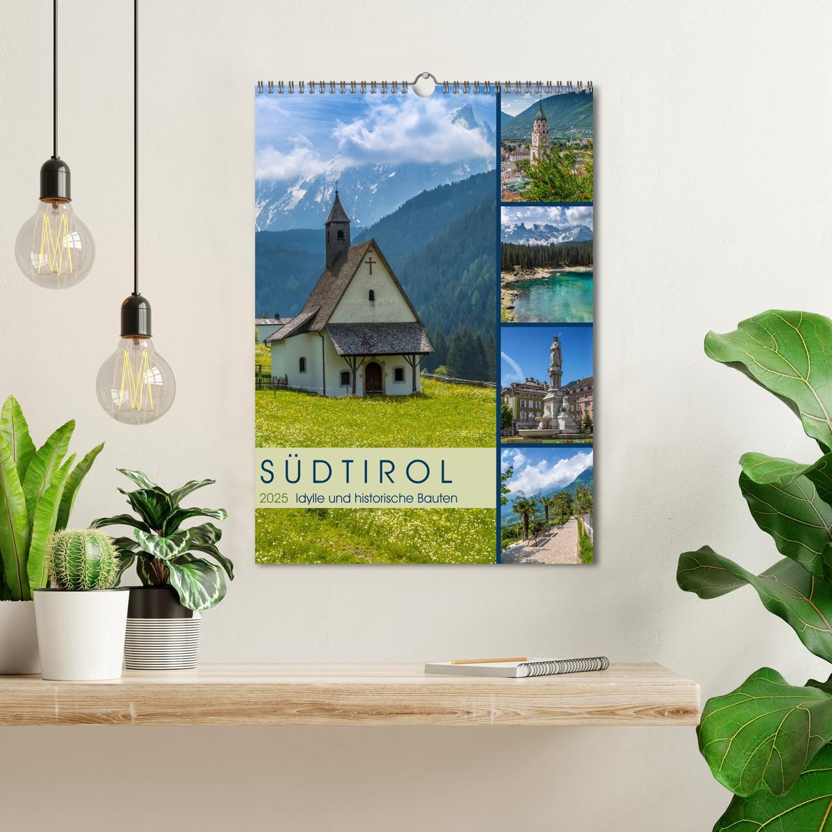 Bild: 9783435998050 | SÜDTIROL Idylle und historische Bauten (Wandkalender 2025 DIN A3...