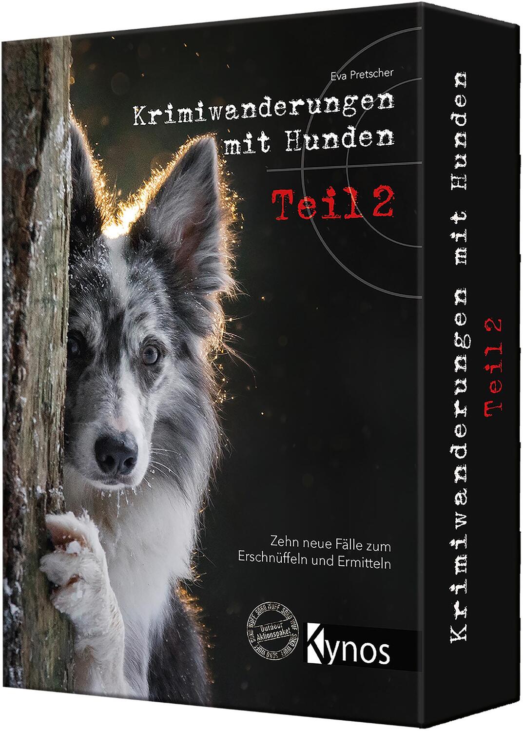 Cover: 9783954642403 | Krimiwanderungen mit Hunden Teil 2 | Eva Pretscher | Taschenbuch