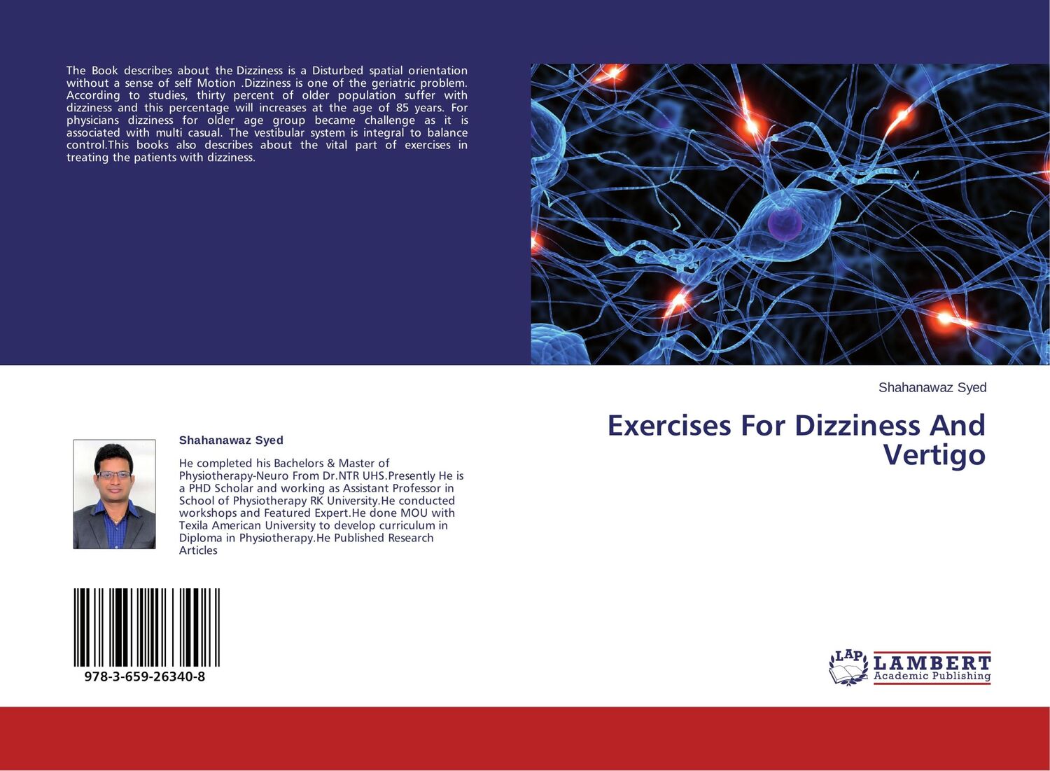 Cover: 9783659263408 | Exercises For Dizziness And Vertigo | Shahanawaz Syed | Taschenbuch